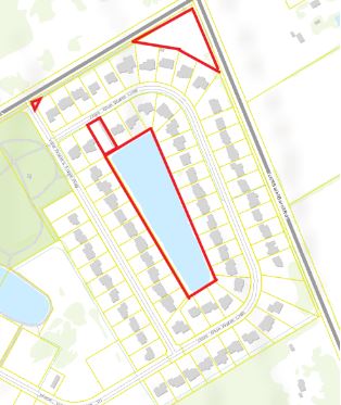 Water's Edge Property Map